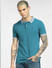 Green Polo Neck T-shirt_398247+2