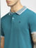 Green Polo Neck T-shirt_398247+5