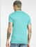Green Striped Polo Neck T-shirt_398251+4