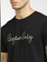 Black Embellished Print T-shirt_398252+5
