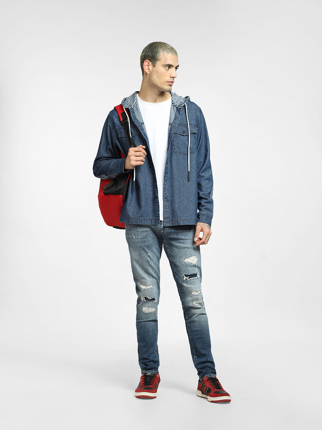 Kingdom Of White Cocoon Full Sleeve Casual Hoodie Shirt For Men With  Stylized Collar at Rs 1857/piece | Man Hoodies in Mumbai | ID: 2852882763312
