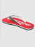 Red Colourblocked Flip Flops_398180+4