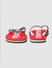 Red Colourblocked Flip Flops_398180+8