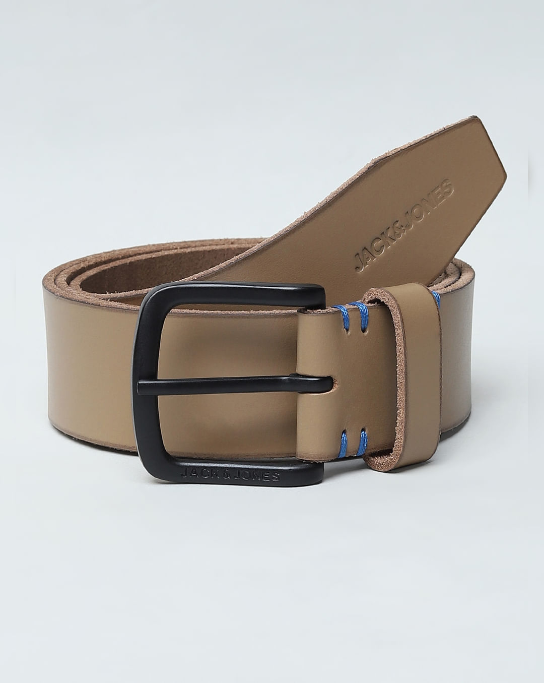 Buy Beige Leather Belt for Men