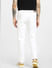 White Low Rise Ben Skinny Jeans_398193+4