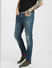 Blue Low Rise Liam Skinny Jeans_398200+3