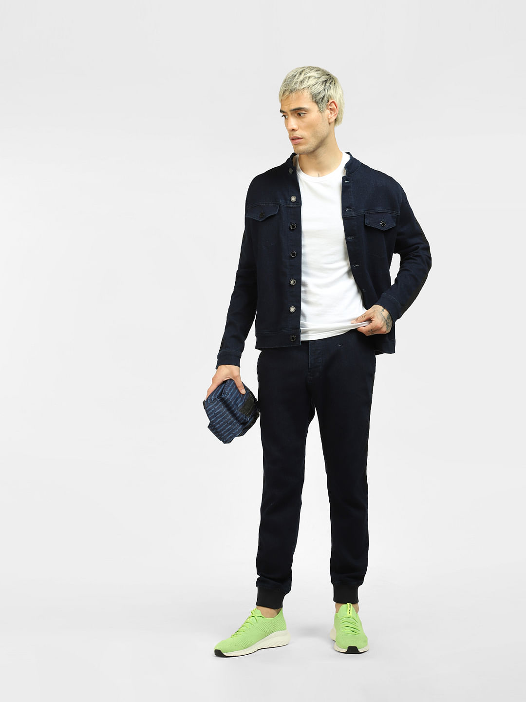 Buy Black Solid Slim Fit Trousers for Men Online at Killer Jeans  490790