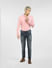 Pink Knit Full Sleeves Shirt_394551+6