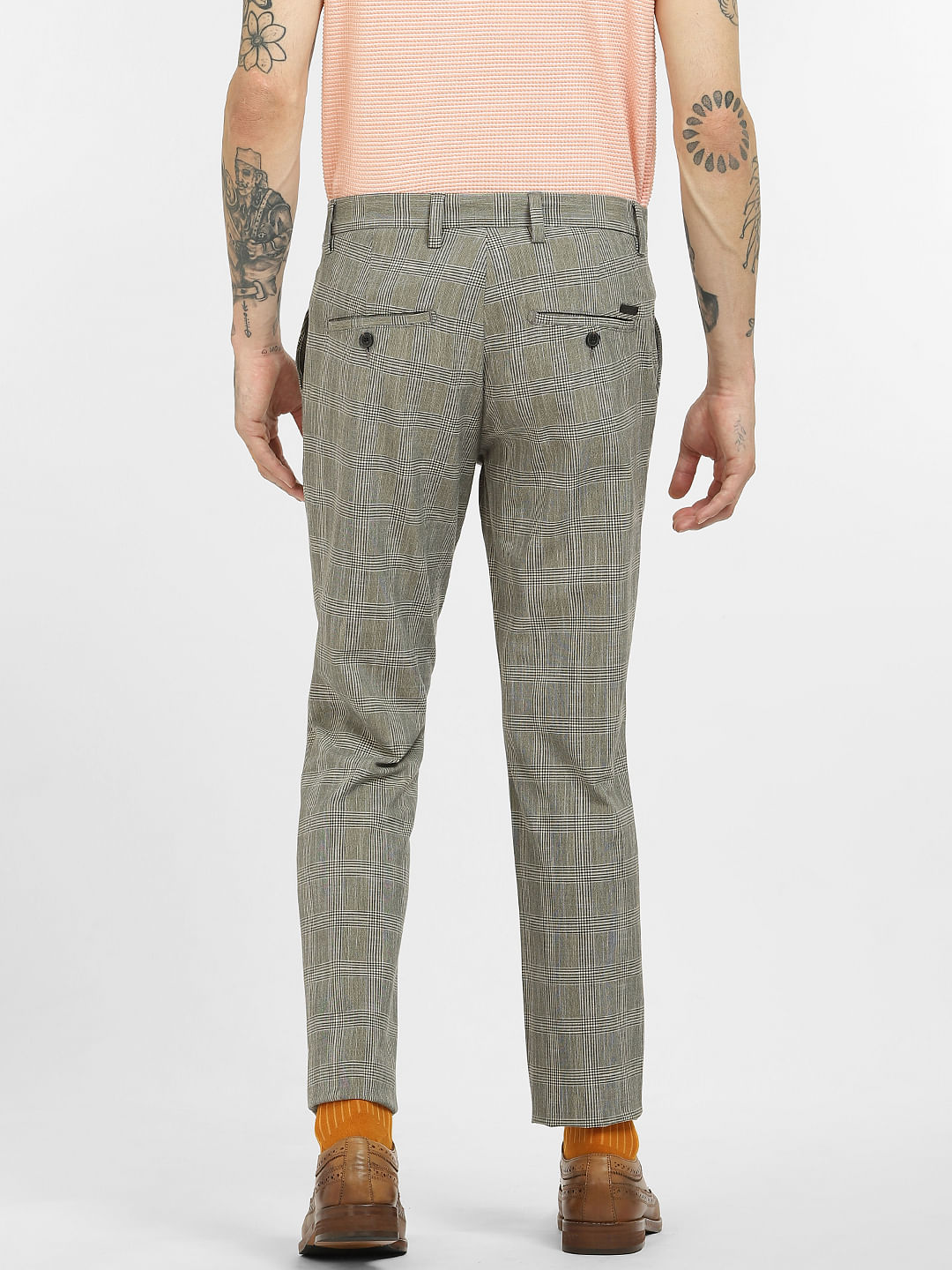 Shop Glen Plaid Pants for Men from latest collection at Forever 21  445375