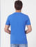 Blue Crew Neck T-shirt_394559+4