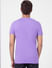 Purple Graphic Crew Neck T-shirt_394561+4