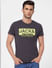 Black Graphic Crew Neck T-shirt_394563+2