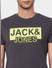 Black Graphic Crew Neck T-shirt_394563+5