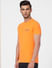 Orange Crew Neck T-shirt_394564+3