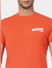 Orange Crew Neck T-shirt_394572+5
