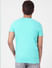 Blue Crew Neck T-shirt_394573+4