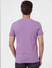 Purple Crew Neck T-shirt_394577+4