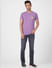Purple Crew Neck T-shirt_394577+5