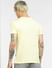 Yellow Graphic Print Crew Neck T-shirt_394593+4
