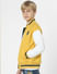 Boys Yellow Colourblocked Jacket_400695+3
