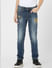 Boys Blue Mid Rise Glenn Slim Fit Jeans_400699+2