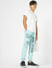 Boys x Mickey Blue Mid Rise Printed Pants_400723+1