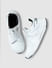 White Flex Sole Knitted Sneakers_406980+2