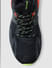 Black Flex Sole Knit Sneakers_406981+7