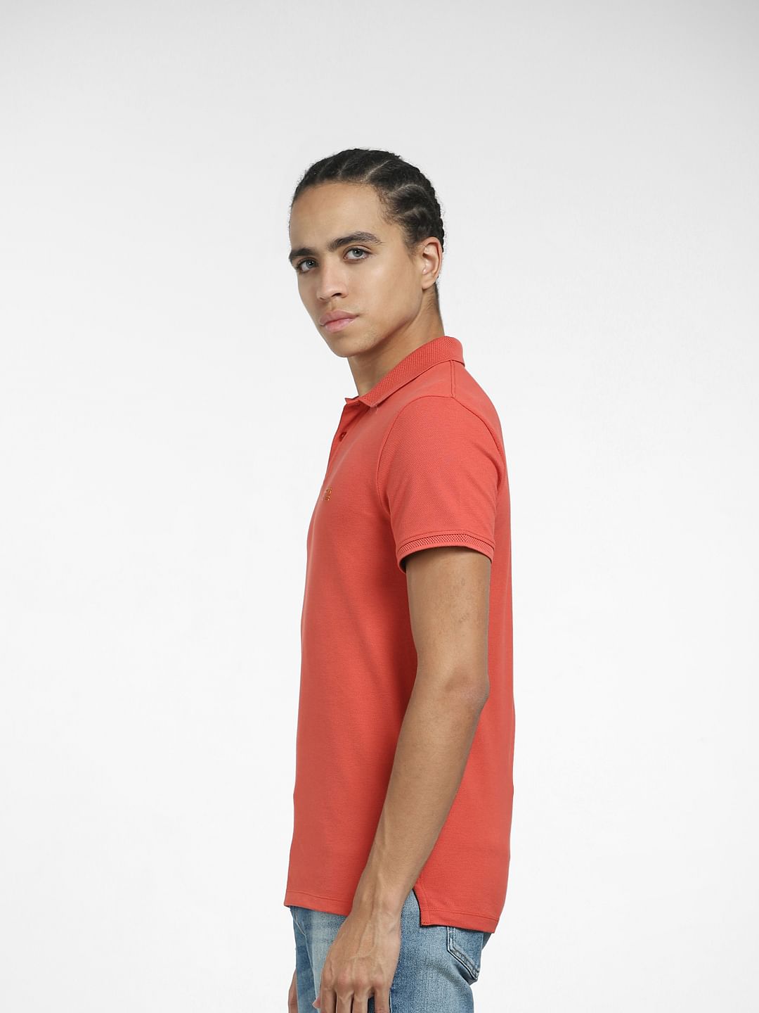 Rust clearance polo neck