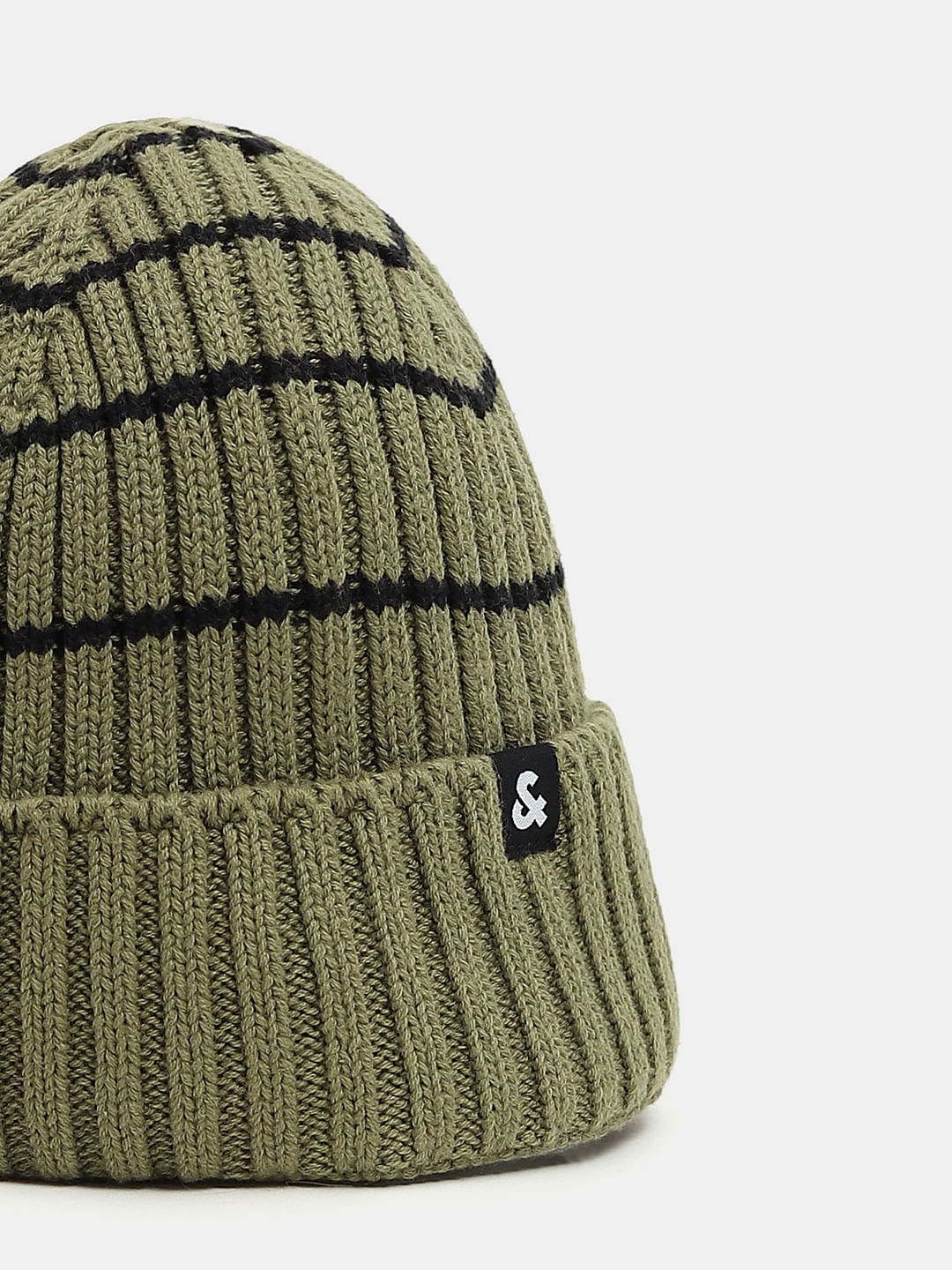 Olive green store wool hat