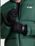 Black Plain Coloured Gloves_408618+4