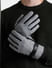 Grey Plain Coloured Gloves_408619+4