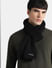 Black Knitted Scarf_408639+4