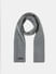 Grey Knitted Scarf_408641+2