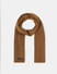 Brown Knitted Scarf_408642+2