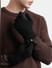 Black Knitted Gloves_408668+4