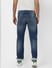 Blue Mid Rise Clark Regular Fit Jeans_389439+4