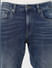Blue Mid Rise Clark Regular Fit Jeans_389439+5