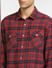 Red Check Full Sleeves Shirt_397070+5
