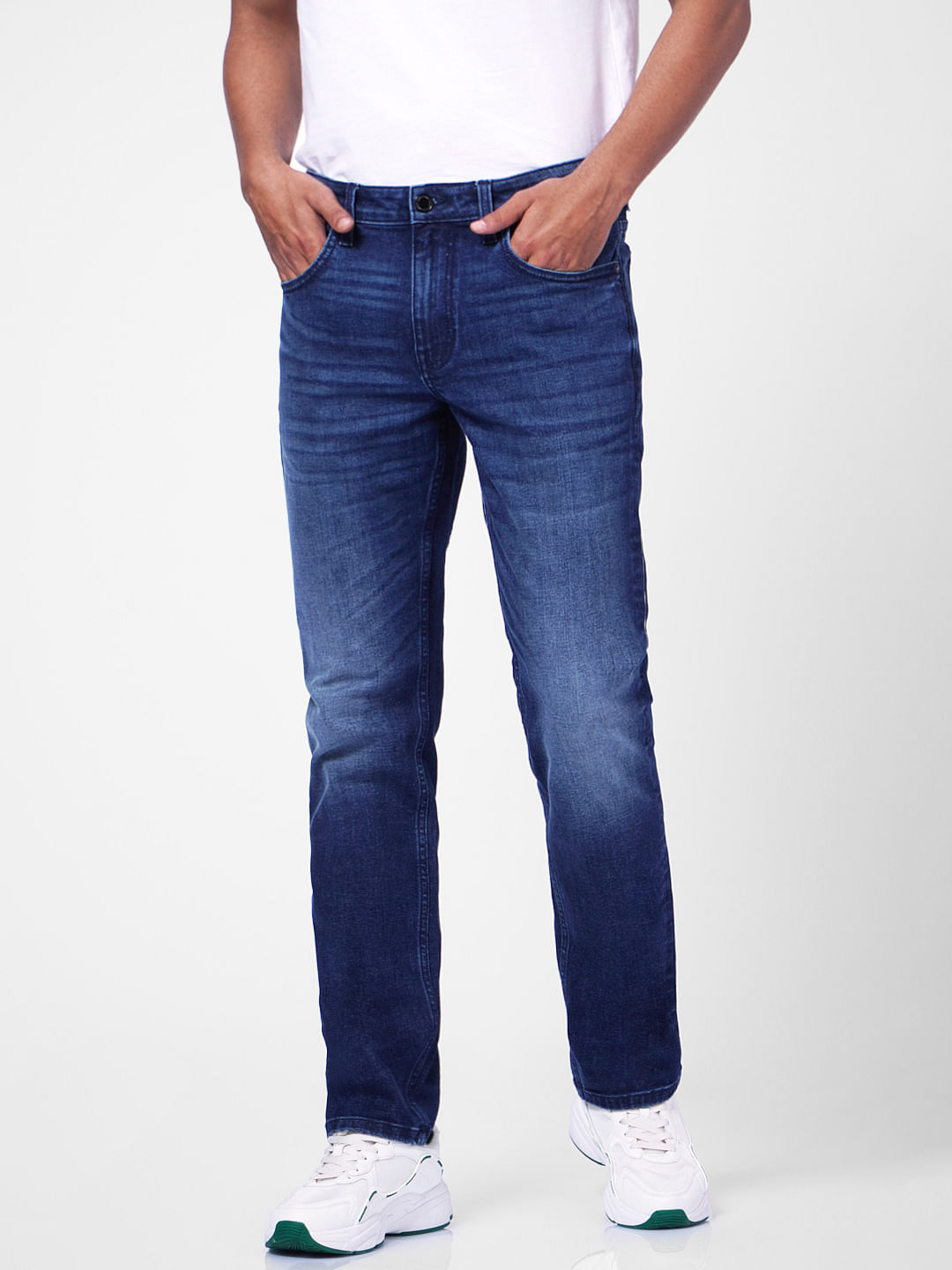 low rise slim tapered