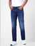 Blue Low Rise Glenn Slim Fit Jeans_397267+2