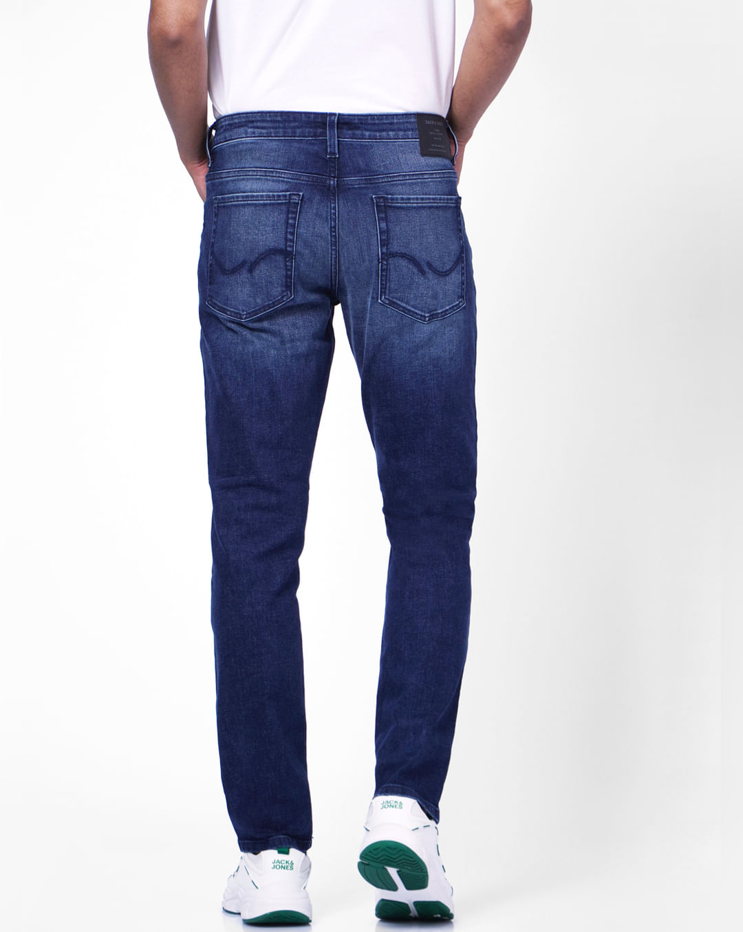 Buy Blue Low Rise Glenn Slim Fit Jeans for Men