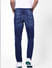 Blue Low Rise Glenn Slim Fit Jeans_397267+4