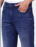 Blue Low Rise Glenn Slim Fit Jeans_397267+5