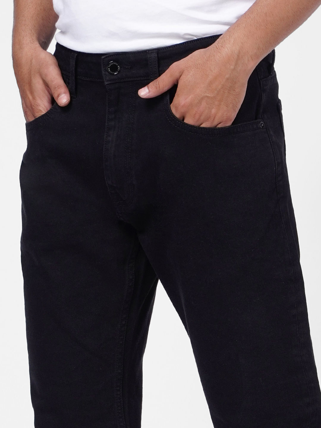 Buy Miss Chase Black Slim Fit Regular Length Stretchable Denim Jeans for  Women Online @ Tata CLiQ