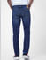 Blue Low Rise Washed Glenn Slim Jeans_397276+4