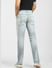 Grey Low Rise Distressed Tim Regular Jeans_397084+4