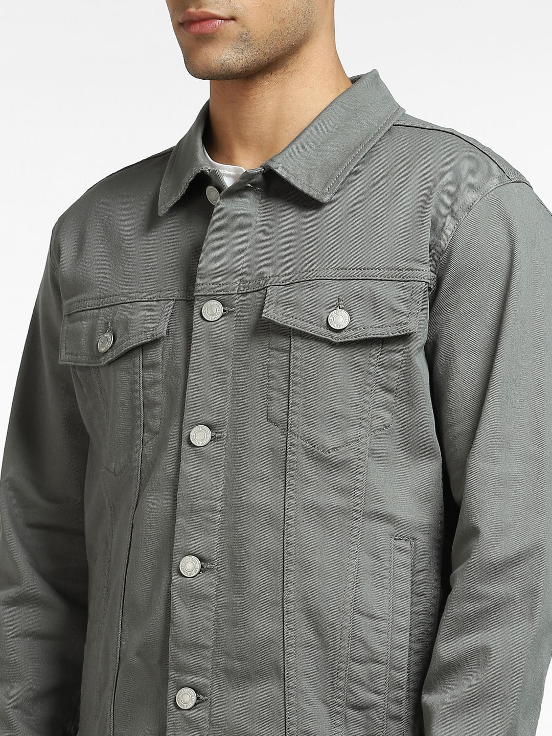 Ranchers Sherpa Lined Stretch Denim Jacket | Mugsy