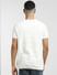 White Textured Knitted T-shirt_397088+4