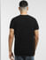 Black Textured Knitted T-shirt_397089+4